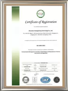 certificate a1